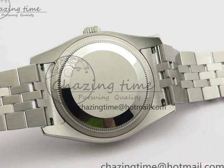 0201 DateJust 36mm SS 116200 ARF 1:1 Best Edition Blue Roman Dial On 904L SS Jubilee Bracelet SA GoodFit 3520